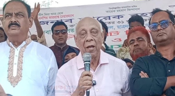 ভারত বাংলাদেশের রাজনৈতিক স্থিতিশীলতা চায় না : বিএনপি নেতা মুশফিকুর